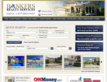 Tablet Screenshot of bankersforeclosures.com